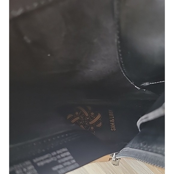 Sam & Libby Samantha Embellished Combat Boots Chunky Goth Y2K Women's Size 11 - Picture 14 of 14